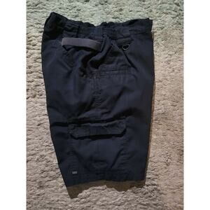 5.11 Tactical Series Cargo Shorts Heavy Duty Utility Pockets Men's Black Size 32